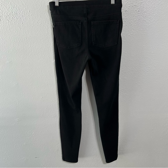Spanx black faux jean legging size med - Picture 3 of 7